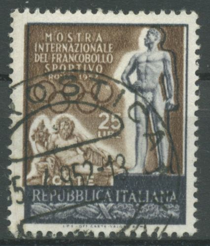 Italien 1952 Ausstellung für Sportbriefmarken 858 gestempelt