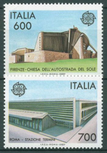 Italien 1987 Europa CEPT Moderne Architektur 2010/11 postfrisch