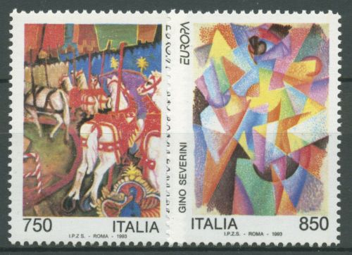 Italien 1993 Europa CEPT Zeitgenössische Kunst 2279/80 postfrisch