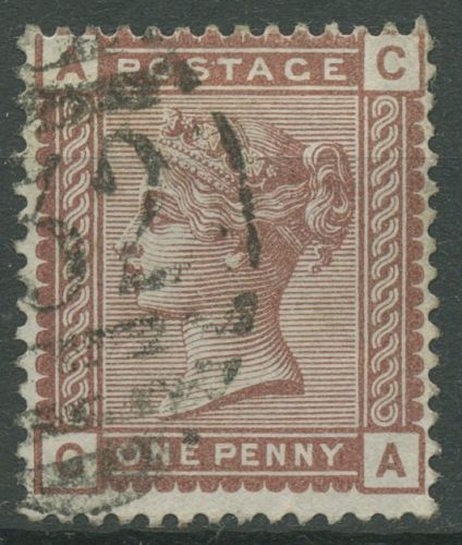 Großbritannien 1880 Königin Victoria 1 Penny, 56 gestempelt