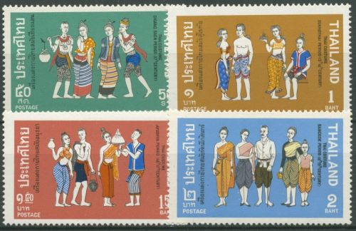 Thailand 1972 Historische Trachten 617/20 postfrisch