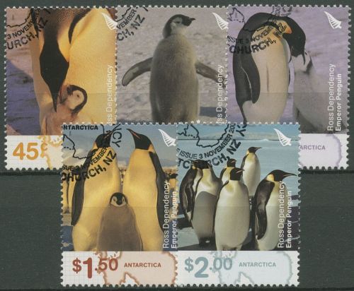 Ross-Gebiet 2004 Kaiserpinguin 89/93 gestempelt