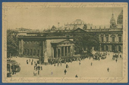 Berlin Neue Wache, gelaufen 1922 (AK4644)