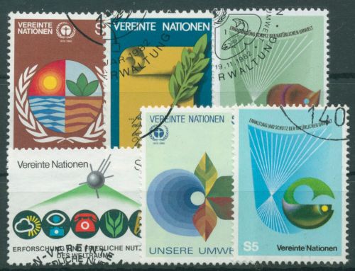 UNO Wien Jahrgang 1982 komplett gestempelt (G14484)