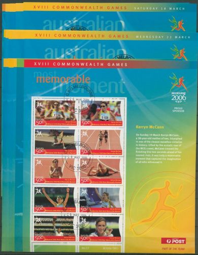 Australien 2006 Commonwealth-Spiele Melbourne 2537/2643 K gestempelt (SG28217)