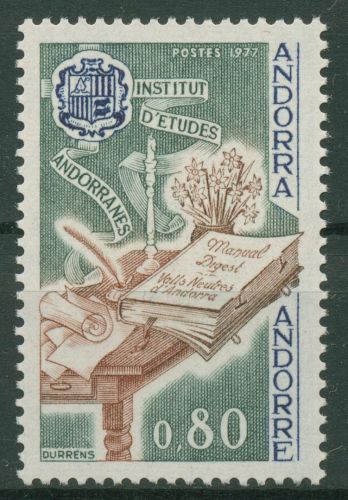 Andorra (frz.) 1977 Kulturinstitut 284 postfrisch