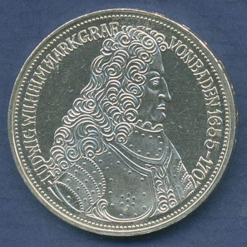 Deutschland 5 DM 1955 Markgraf von Baden, J 390 vz (m6755)