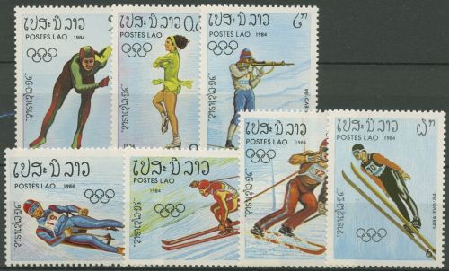 Laos 1984 Olympische Winterspiele Sarajevo 698/04 postfrisch