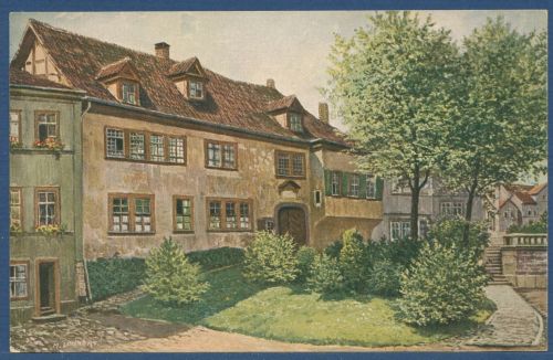 Bachhaus in Eisenach, ungebraucht (AK5063)