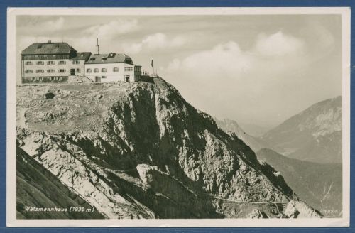 Berchtesgaden Watzmannhaus, gelaufen 1941 (AK5078)