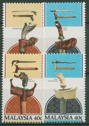 Malaysia 1984 Waffen 280/83 postfrisch