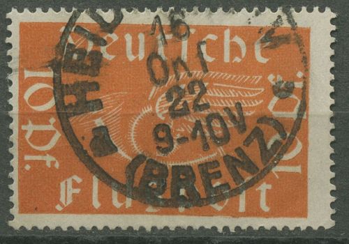 Deutsches Reich 1919 Flugpostmarken 111 b gestempelt geprüft