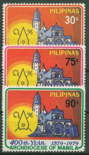 Philippinen 1979 Erzbistum Manila Kathedrale 1295/97 postfrisch