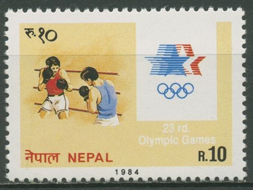 Nepal 1984 Olympische Sommerspiele Los Angeles 441 postfrisch