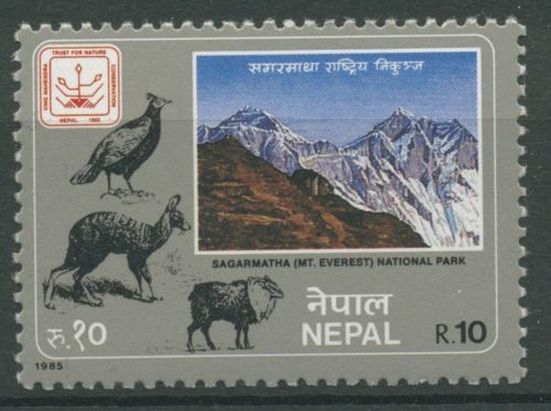 Nepal 1985 Sagarmatha-Nationalpark Tiere 451 postfrisch