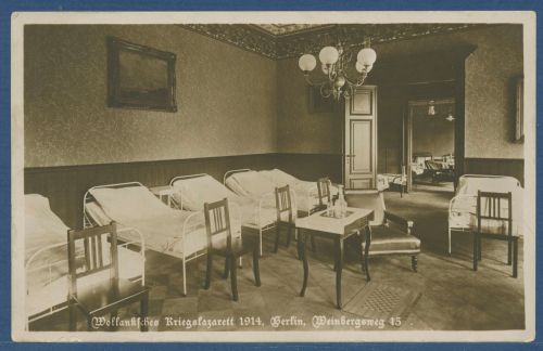 Berlin Wollanksches Kriegslazarett Innen Weinbergsweg 16, ungebraucht (AK5145)
