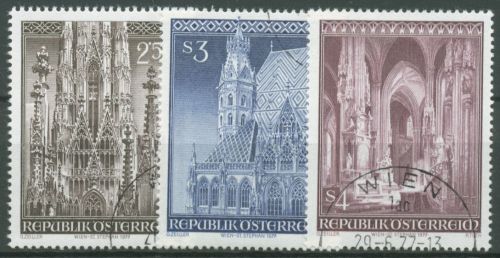 Österreich 1977 Stephansdom Wien 1544/46 gestempelt