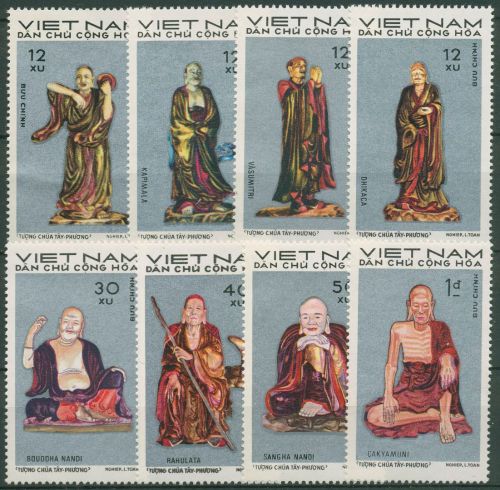 Vietnam 1971 Skulpturen 660/67 ungebraucht o.G.