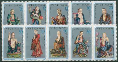 Vietnam 1978 Skulpturen 974/83 ungebraucht o.G.
