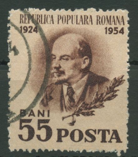 Rumänien 1954 Wladimir I. Lenin 1463 gestempelt