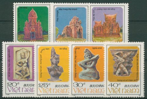 Vietnam 1987 Chám-Kultur 1809/15 ungebraucht o.G.