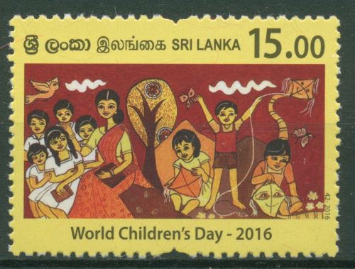 Sri Lanka 2016 Weltkindertag Drachen 2100 postfrisch