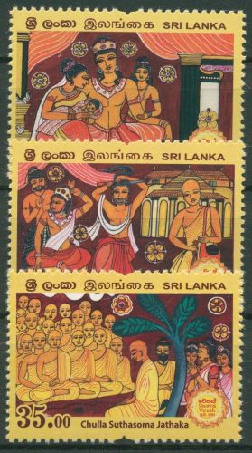 Sri Lanka 2018 Vesak Buddha Prinz Sutasoma 2201/03 postfrisch