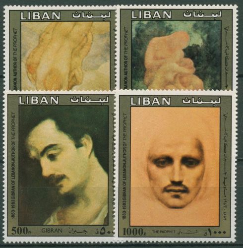 Libanon 1983 Buchillustrationen Gibran Kahlil 1313/16 postfrisch