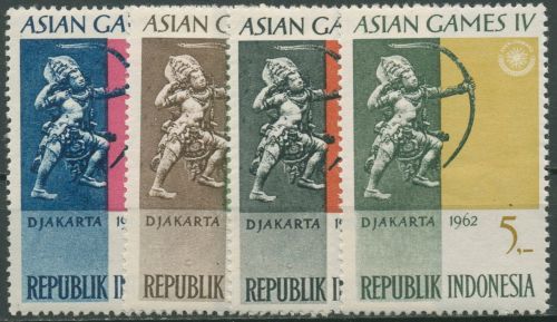 Indonesien 1962 Asiatische Sportspiele Gott Rama 333/36 postfrisch