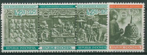 Indonesien 1968 Buddhismus Relief 599/02 postfrisch