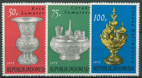 Indonesien 1975 Kupferschmiedekunst 805/07 postfrisch