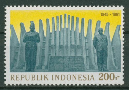 Indonesien 1981 Unabhängigkeitsdenkmal Jakarta 1022 postfrisch