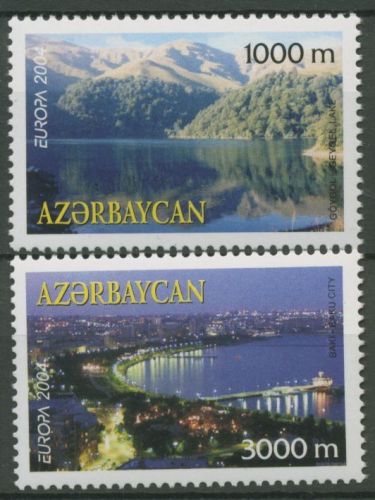 Aserbaidschan 2004 Europa CEPT Ferien 573/74 A postfrisch