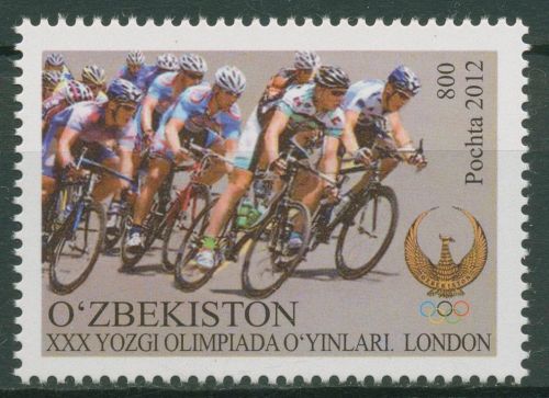 Usbekistan 2012 Olympische Sommerspiele London Radrennen 1019 postfrisch