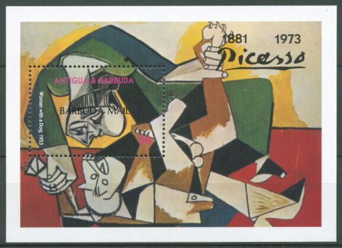 Barbuda 1994 Gemälde Pablo Picasso Block 221 postfrisch (C64520)