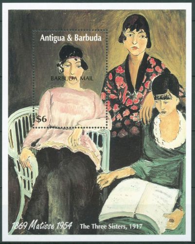 Barbuda 1994 Gemälde Henri Matisse Block 232 postfrisch (C64522)