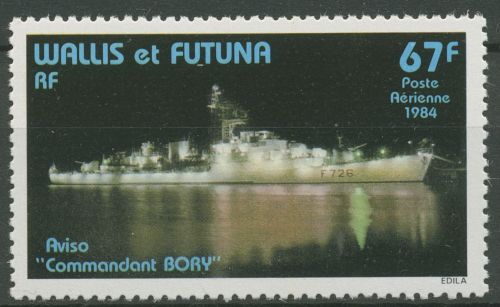 Wallis und Futuna 1984 Kriegsschiff Fregatte 457 postfrisch