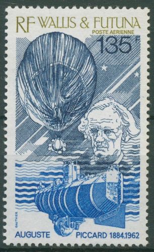 Wallis und Futuna 1987 Physiker Auguste Piccard Bollon Tauchboot 536 postfrisch