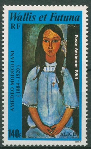 Wallis und Futuna 1984 Alice Gemälde von Modigliani 472 postfrisch