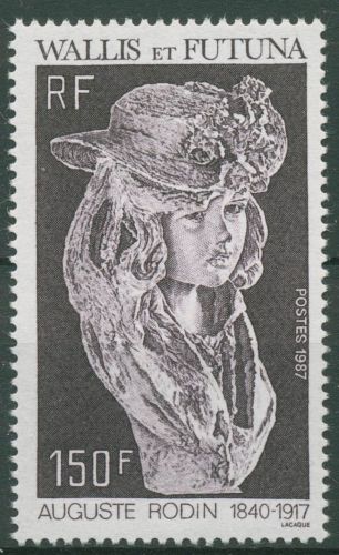 Wallis und Futuna 1987 Skulptur von Auguste Rodin 538 postfrisch
