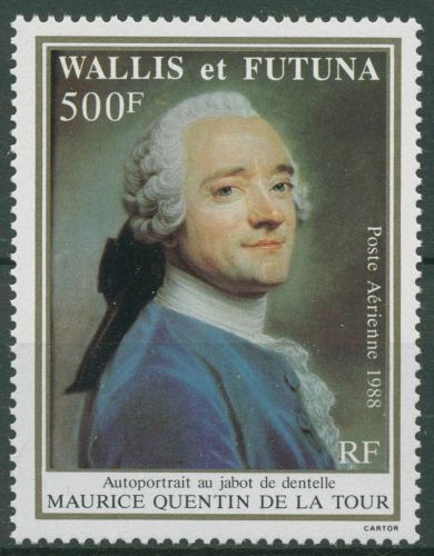 Wallis und Futuna 1988 Maler Quentin de la Tour 551 postfrisch