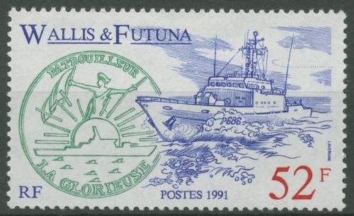 Wallis und Futuna 1991 Kriegsschiff Patrouillenboot 589 postfrisch