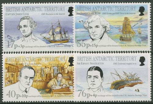 Britische Antarktis 1994 Antarktisforschung Scott Shackleton 231/34 postfrisch