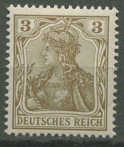 Deutsches Reich 1902 Germania ohne Wasserzeichen 69 a postfrisch