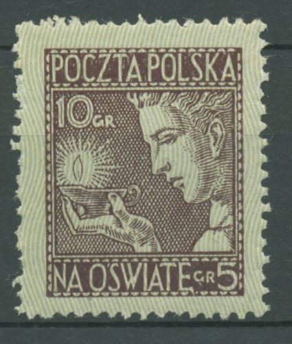 Polen 1927 Für die Volksschulen 247 postfrisch