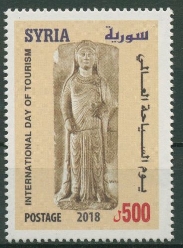 Syrien 2018 Welttourismustag Antike Statue 2497 postfrisch