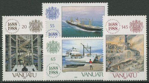 Vanuatu 1988 300 Jahre Lloyds Schiffe 798/01 postfrisch