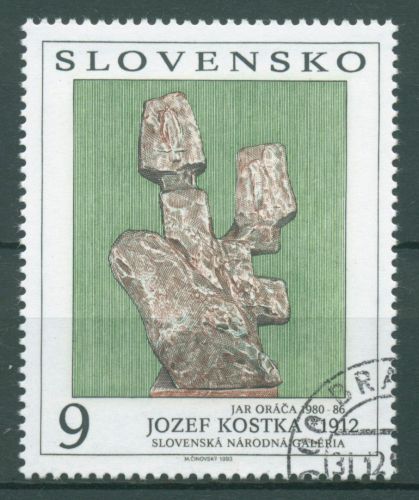 Slowakei 1993 Kunst Nationalgalerie 185 gestempelt