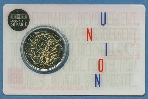 Frankreich 2 Euro 2020 Medizinische Forschung UNION, vz/st (m5853)