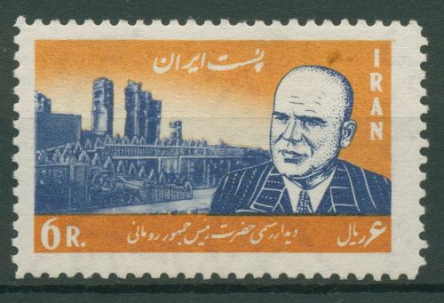 Iran 1967 Rumänischer Präsident Chivu Stoica 1353 postfrisch